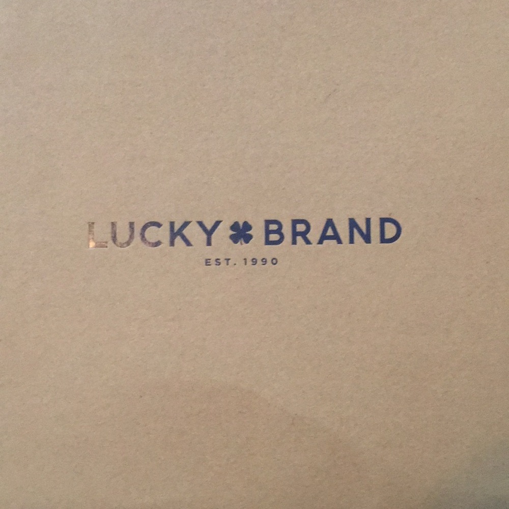 Lucky brand Keight Leather Cut outs - Picture 5 of 5